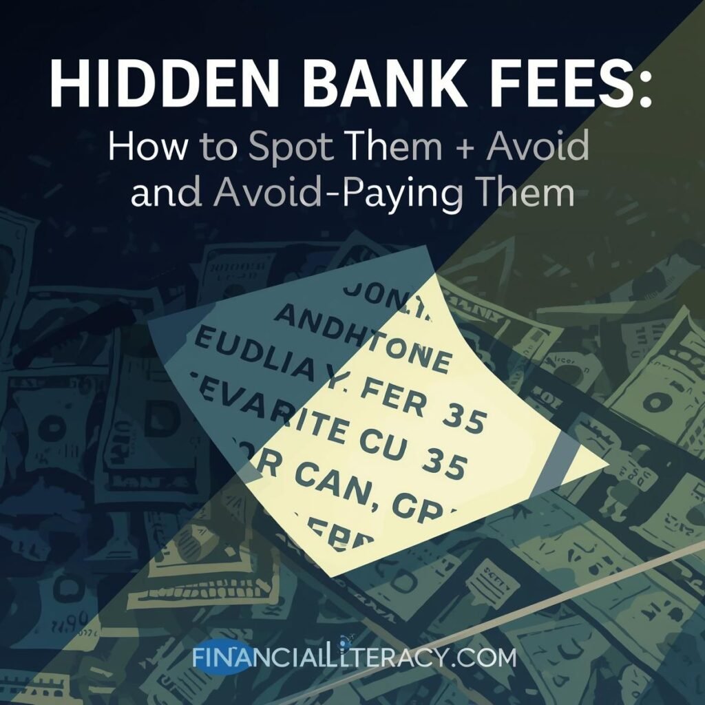 Hidden Bank Fees: How to Spot Them and Avoid Paying Them